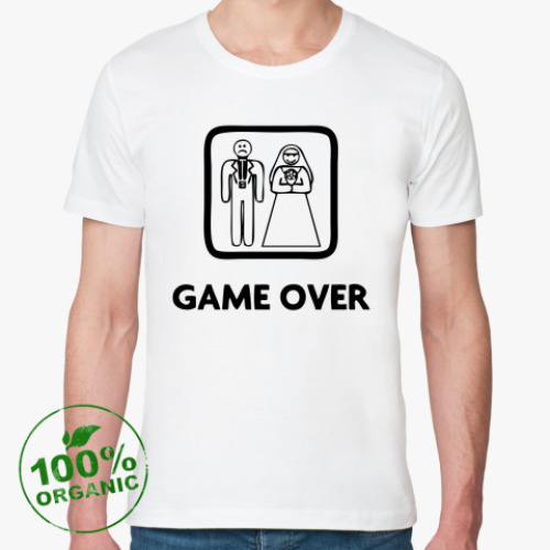 Футболка из органик-хлопка Game Over