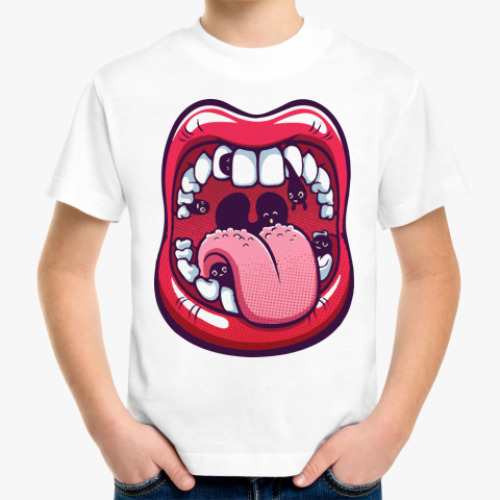 Детская футболка Большой рот