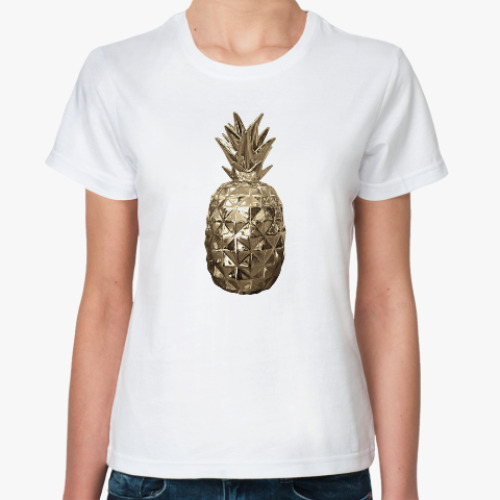 Классическая футболка Gold Pineapple