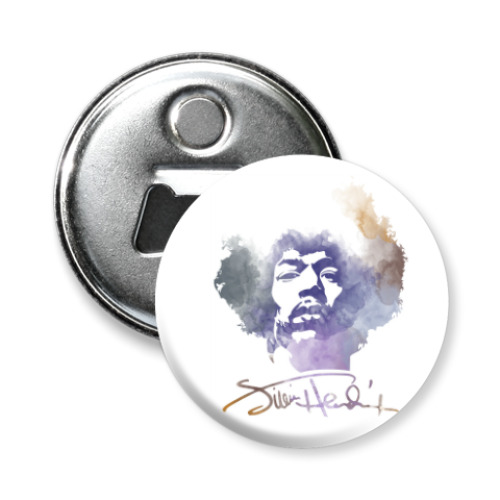 Магнит-открывашка  Jimi Hendrix - Джими Хендрикс