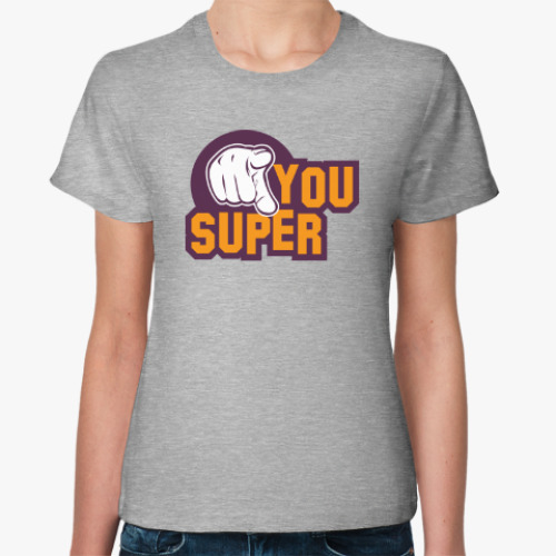 Женская футболка U Super