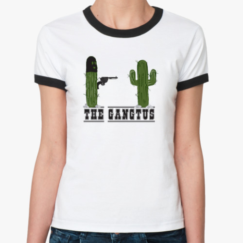 Женская футболка Ringer-T the Gangtus