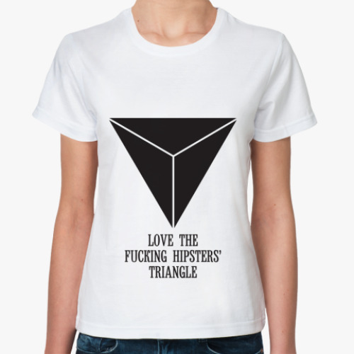 Классическая футболка 'Triangle'