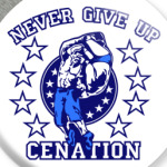 WWE John cena Never give up