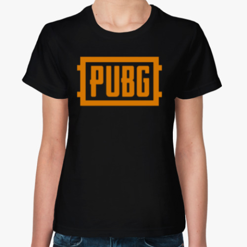 Женская футболка PlayerUnknown's Battlegrounds / PUBG (ПУБГ) [1]