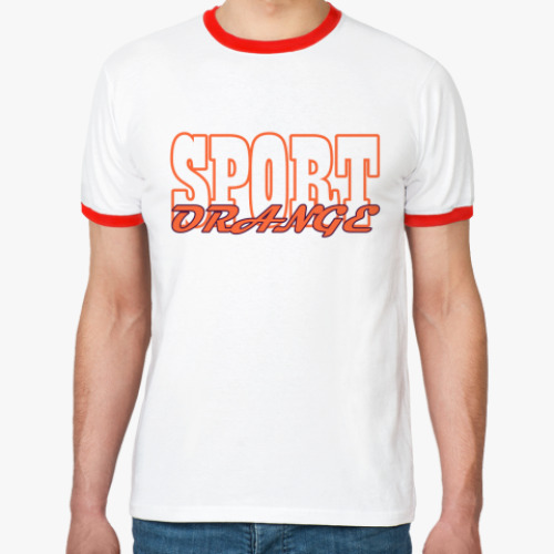 Футболка Ringer-T Orange SPORT