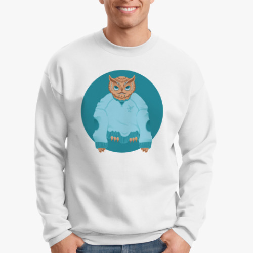 Свитшот Animal Fashion: O is for Owl