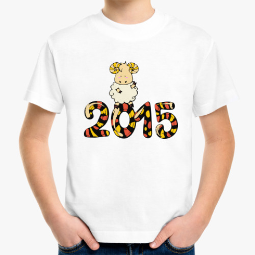Детская футболка Год козы (овцы) 2015