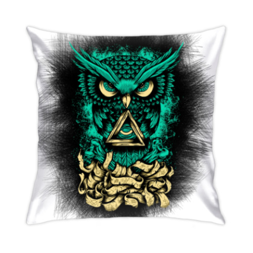 Подушка Сова (Owl) - всевидящее око
