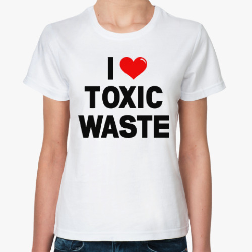 Классическая футболка Toxic Waste (Real Genius)