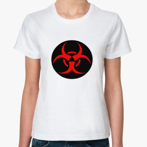 Классическая футболка biohazard