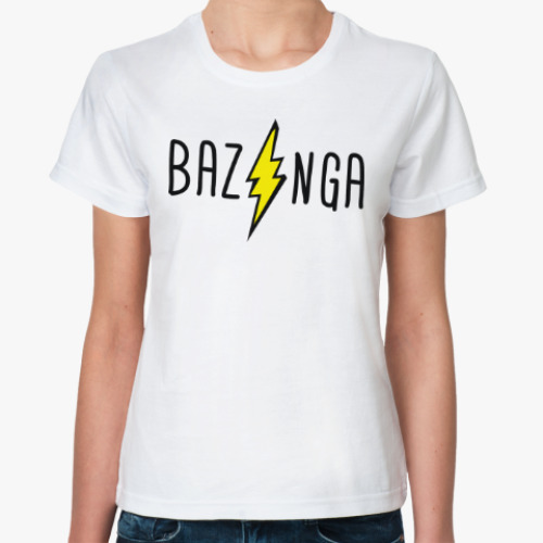 Классическая футболка Bazinga