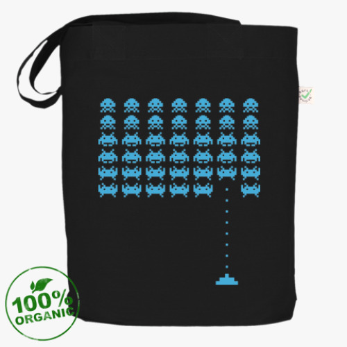 Сумка шоппер space invaders