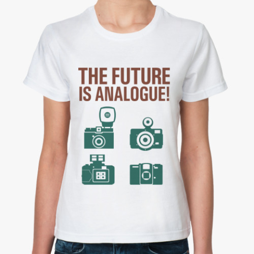 Классическая футболка   The Analog