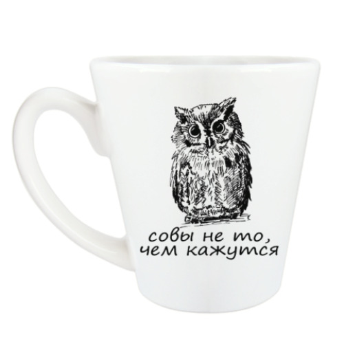 Чашка Латте Сова