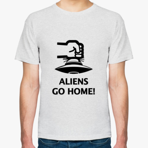 Футболка Aliens Go Home!