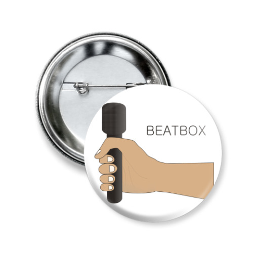 Значок 50мм Beatbox