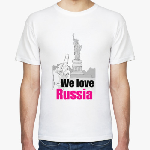 Футболка Fuck you, America