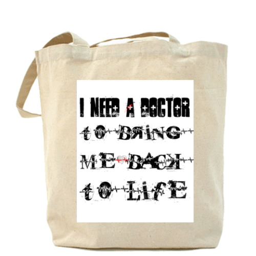 Сумка шоппер I need a doctor