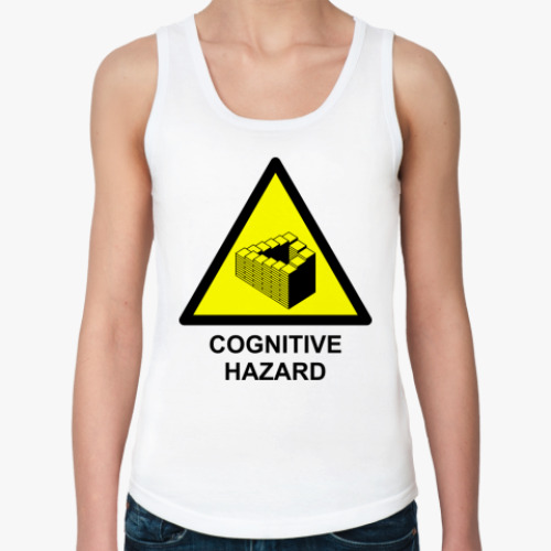 Женская майка Cognitive hazard