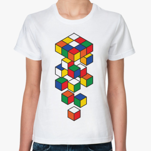 Классическая футболка Кубик