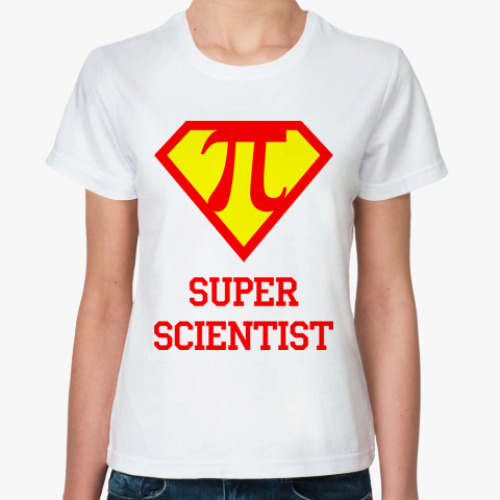 Классическая футболка Superscientist 2