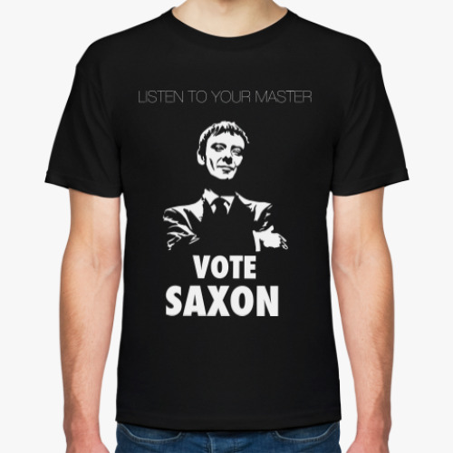 Футболка Vote Saxon (Doctor Who)