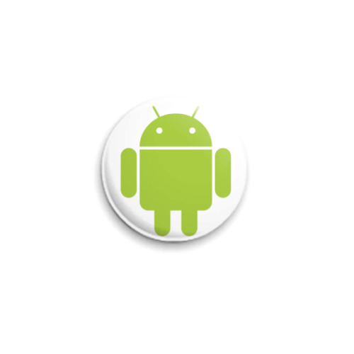 Значок 25мм Классический android
