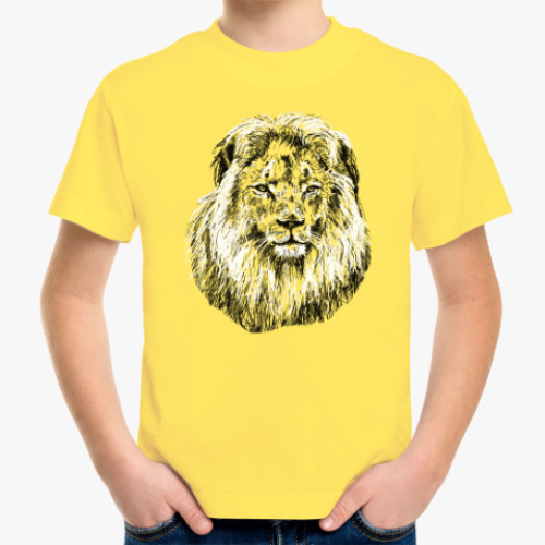 Детская футболка Лев