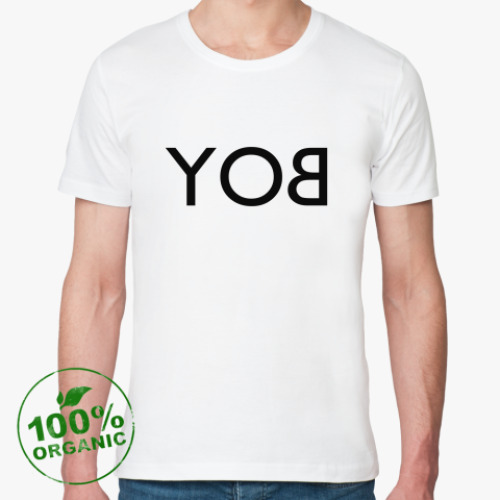 Футболка из органик-хлопка YOB/BOY