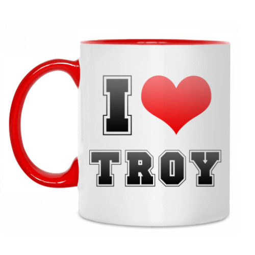 Кружка I love Troy