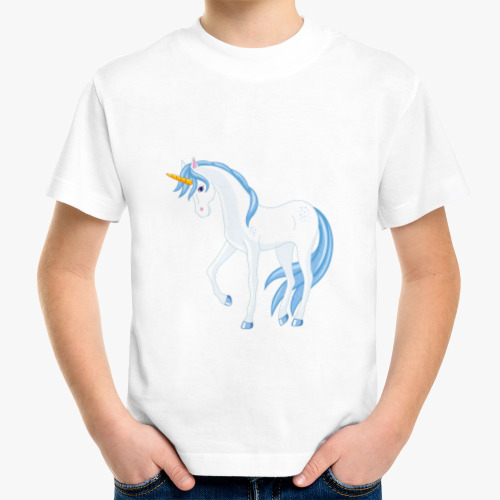 Детская футболка Сказочный единорог/ Fairy unicorn