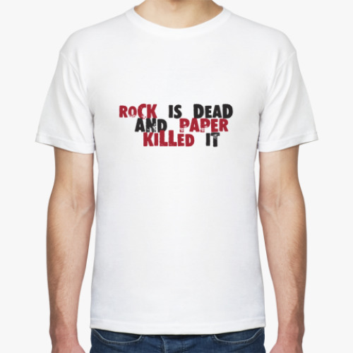 Футболка Rock is dead