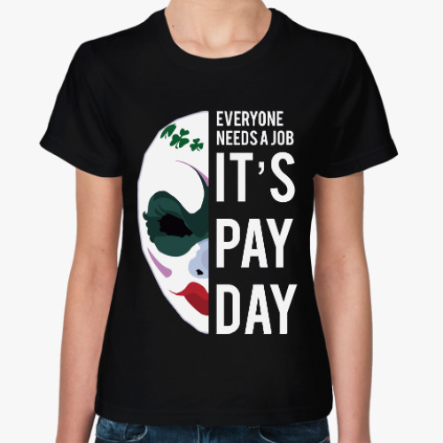 Женская футболка Payday