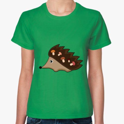 Женская футболка Hedgehog