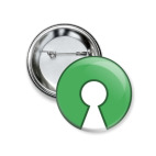 Значок 37 мм Open source