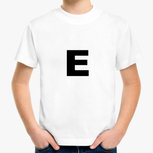 Детская футболка E