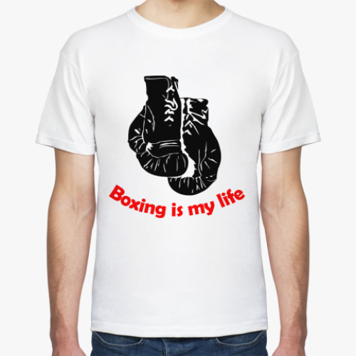 Футболка boxing is my life