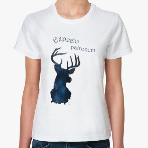 Классическая футболка Expecto Patronum- deer