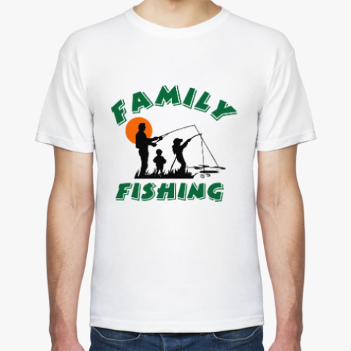 Футболка Семейная рыбалка