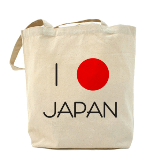 Сумка шоппер I LOVE JAPAN