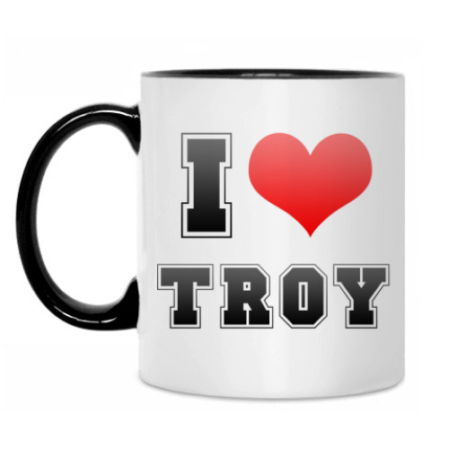 Кружка I love Troy