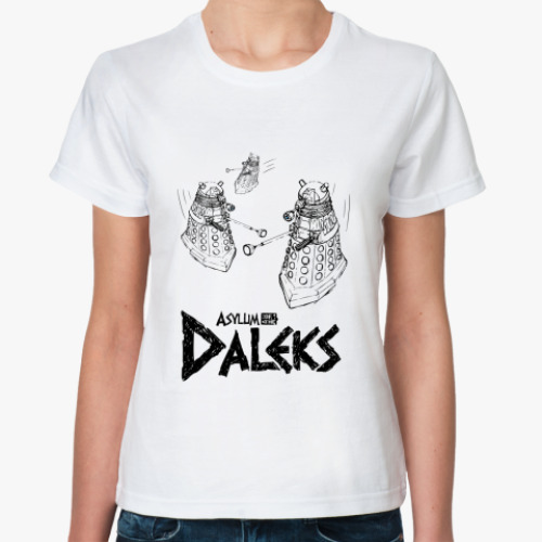 Классическая футболка Asylum of the Daleks
