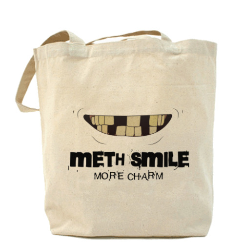 Сумка шоппер Meth smile - more charm