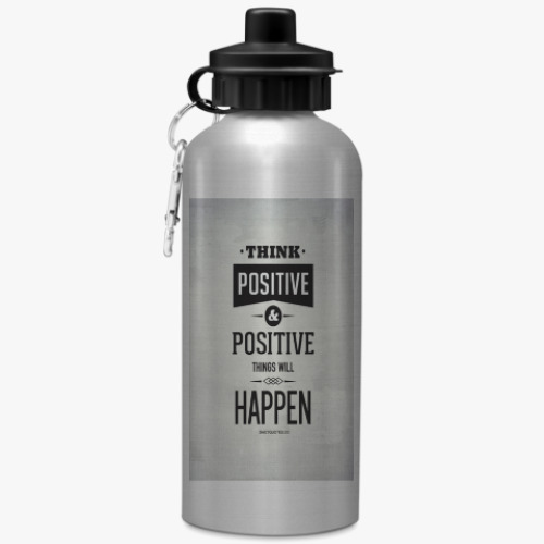 Бутылка с карабином (500 мл) Positive