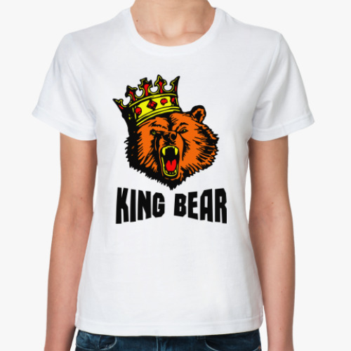 Классическая футболка king bear