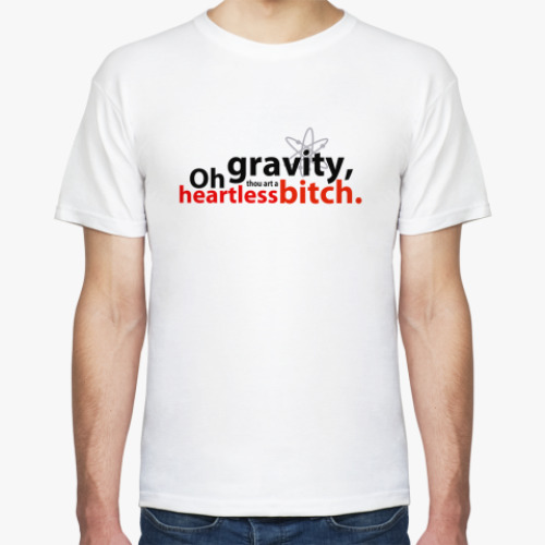 Футболка 'oh gravity'