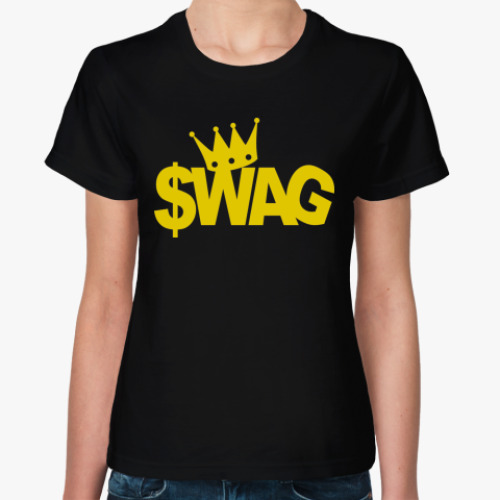Женская футболка  Swag
