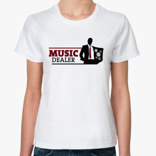 Классическая футболка  Music Dealer
