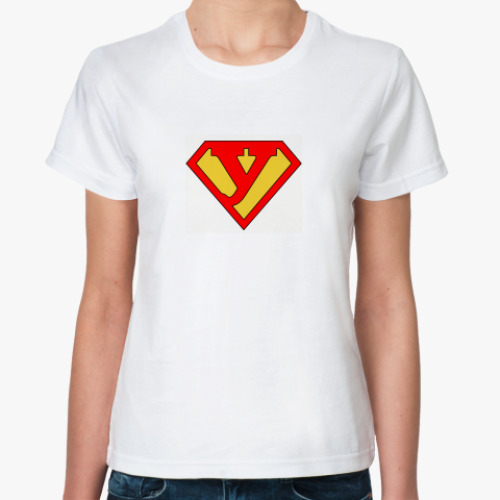 Классическая футболка  'Супер-ученица'